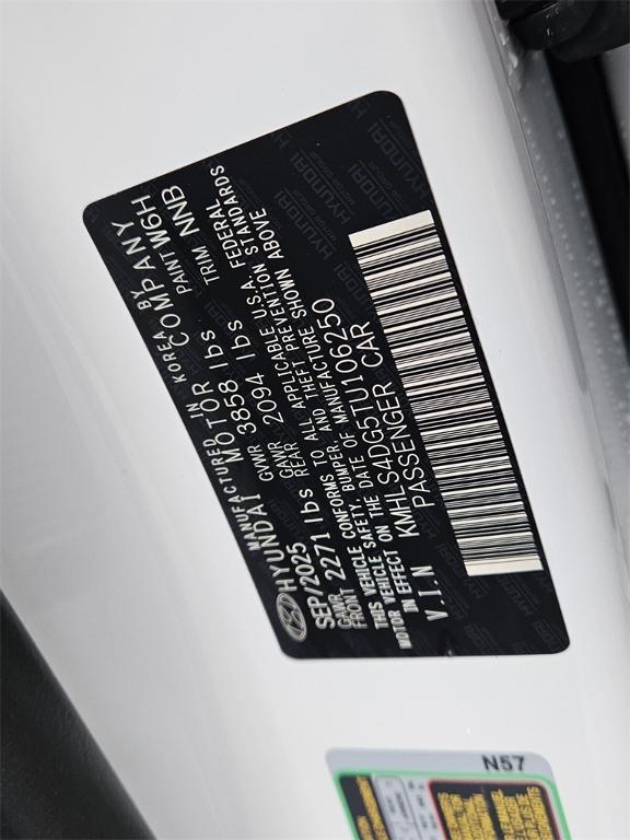 new 2026 Hyundai Elantra car, priced at $25,740