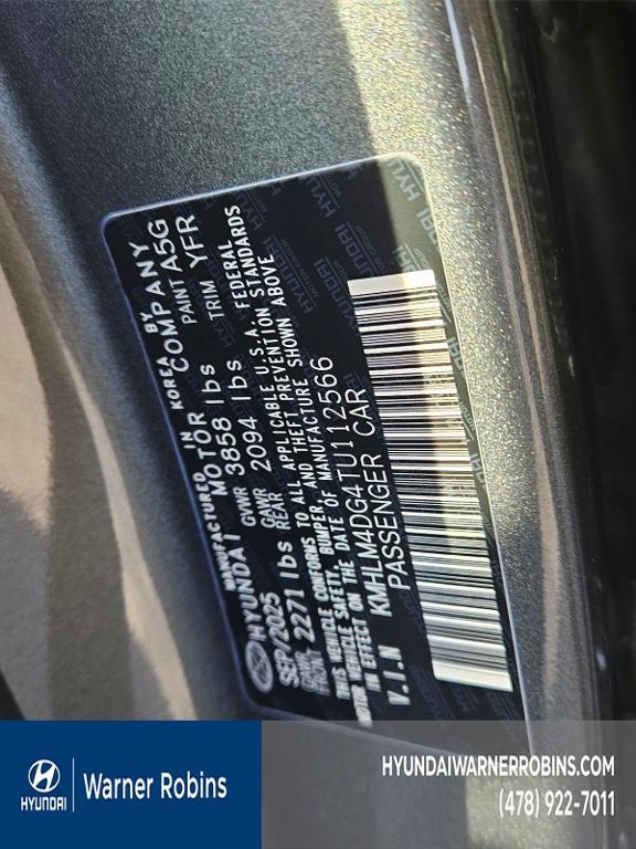 new 2026 Hyundai Elantra car, priced at $24,036