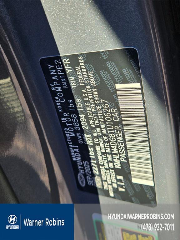 new 2026 Hyundai Elantra car, priced at $24,053