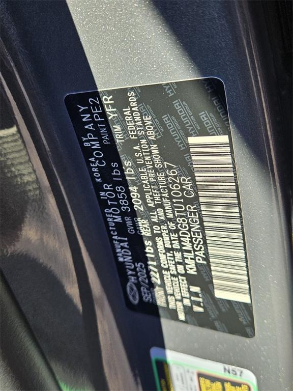 new 2026 Hyundai Elantra car, priced at $23,930