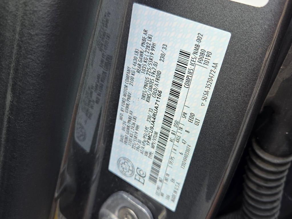 used 2024 Ford Escape car, priced at $23,820