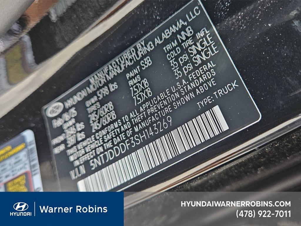 new 2025 Hyundai SANTA CRUZ car, priced at $36,995