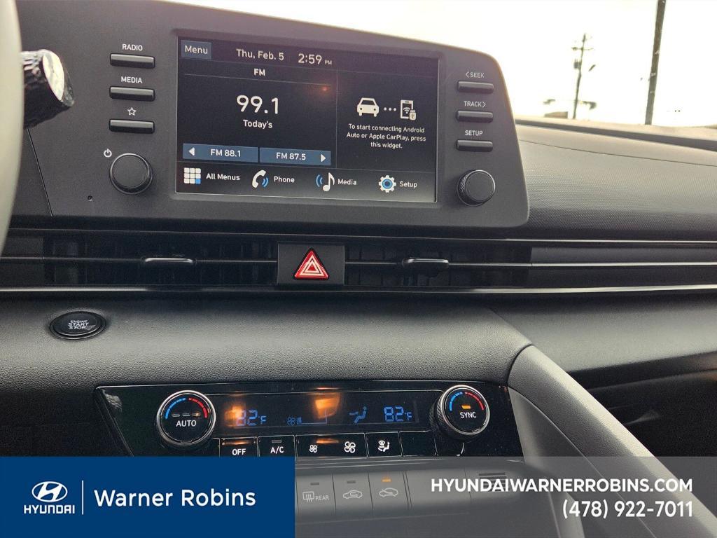 new 2025 Hyundai Elantra car, priced at $24,204