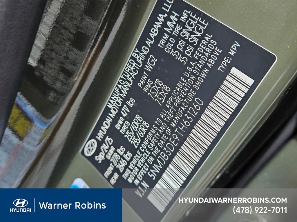 new 2026 Hyundai Tucson car, priced at $29,069