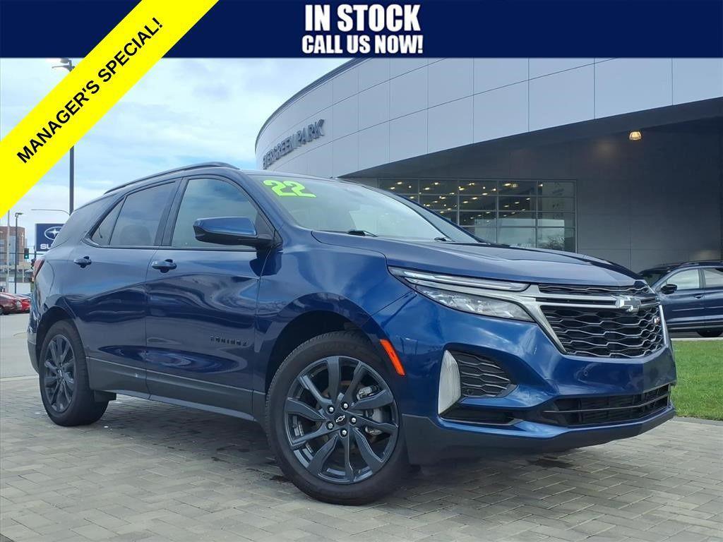 used 2022 Chevrolet Equinox car, priced at $21,911