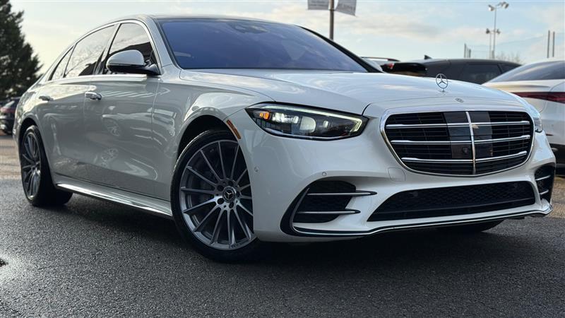 used 2021 Mercedes-Benz S-Class car, priced at $55,995