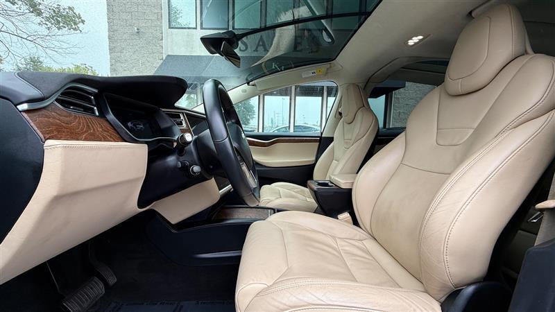 used 2017 Tesla Model X car, priced at $24,995