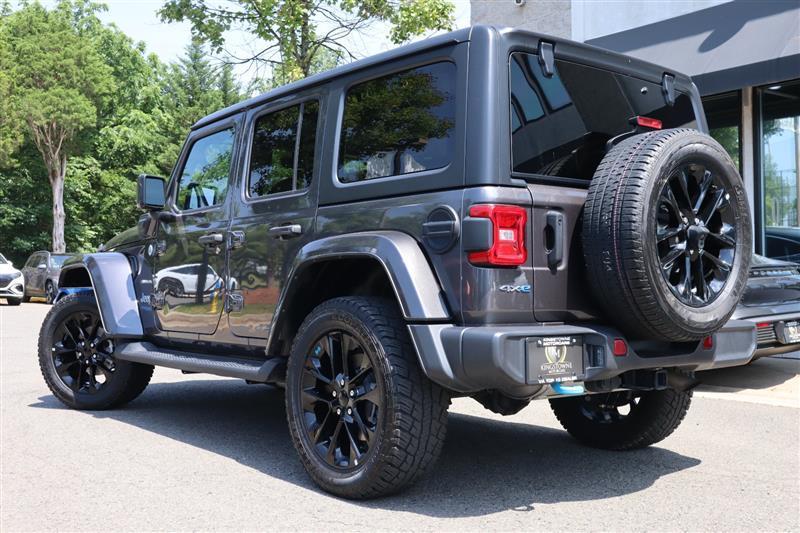 used 2022 Jeep Wrangler Unlimited 4xe car, priced at $27,995
