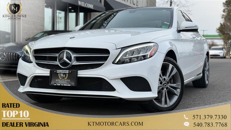 used 2019 Mercedes-Benz C-Class car, priced at $14,995