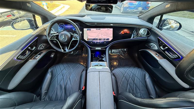 used 2023 Mercedes-Benz EQS 580 car, priced at $46,995