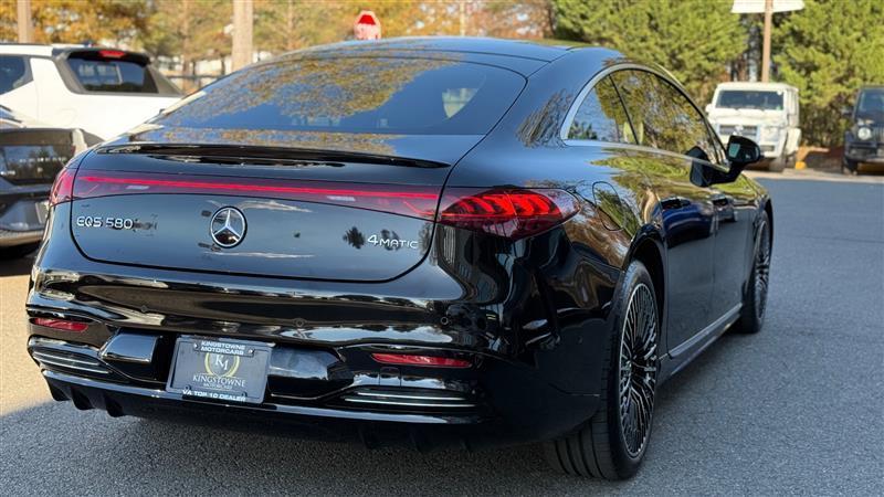 used 2023 Mercedes-Benz EQS 580 car, priced at $46,995
