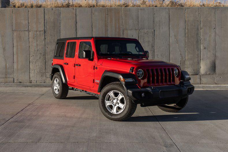 used 2020 Jeep Wrangler Unlimited car, priced at $23,495