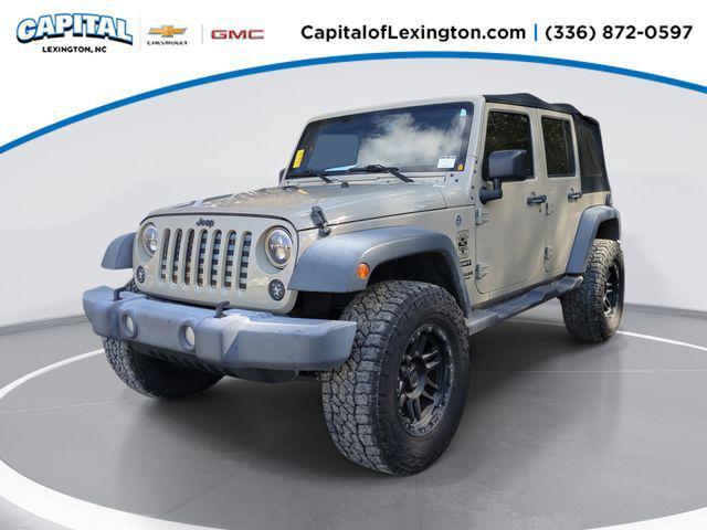 used 2017 Jeep Wrangler Unlimited car, priced at $14,658