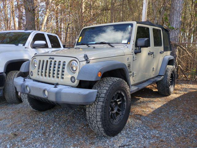 used 2017 Jeep Wrangler Unlimited car, priced at $14,658