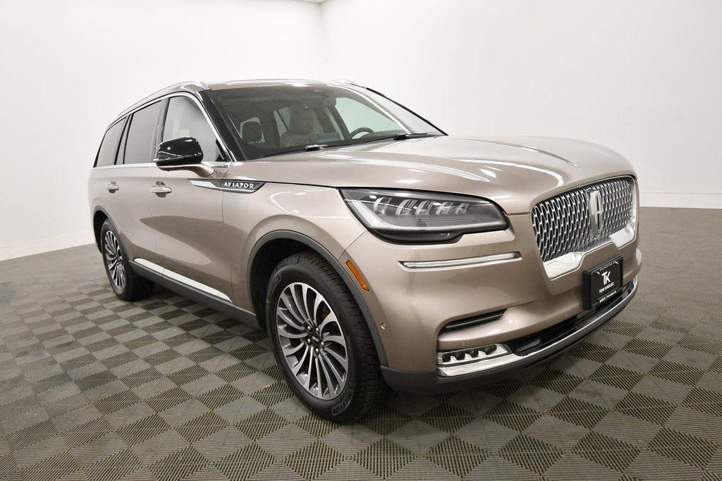 used 2021 Lincoln Aviator car, priced at $37,650