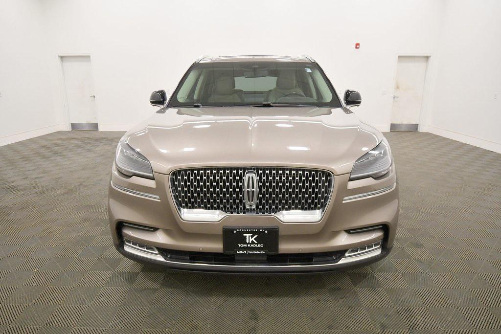 used 2021 Lincoln Aviator car, priced at $37,650