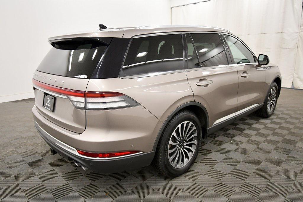 used 2021 Lincoln Aviator car, priced at $37,650