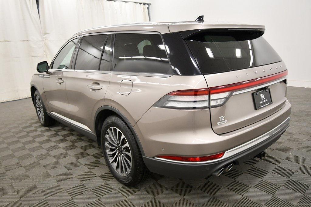 used 2021 Lincoln Aviator car, priced at $37,650