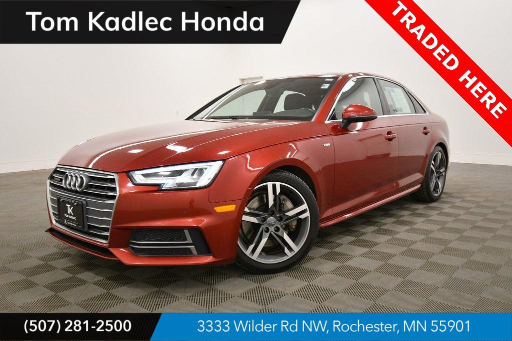 used 2018 Audi A4 car, priced at $18,499