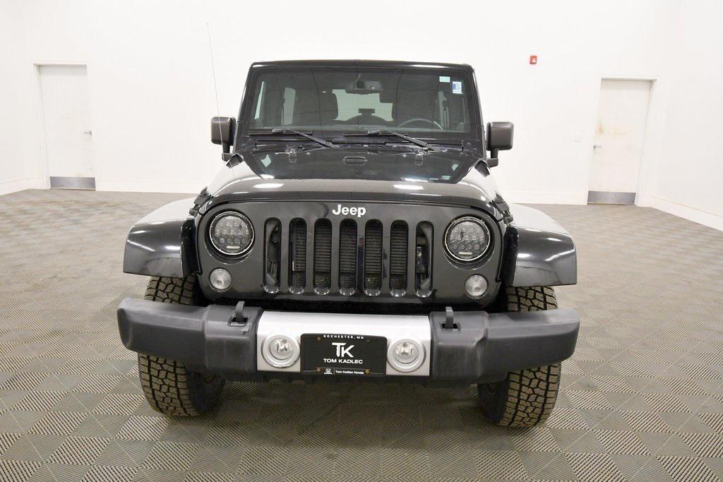 used 2014 Jeep Wrangler Unlimited car, priced at $15,249