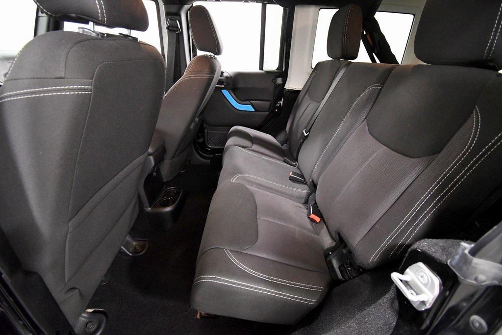 used 2014 Jeep Wrangler Unlimited car, priced at $15,249