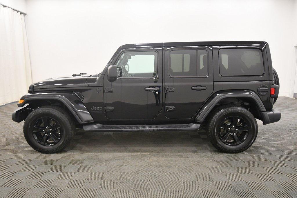 used 2020 Jeep Wrangler Unlimited car, priced at $25,499
