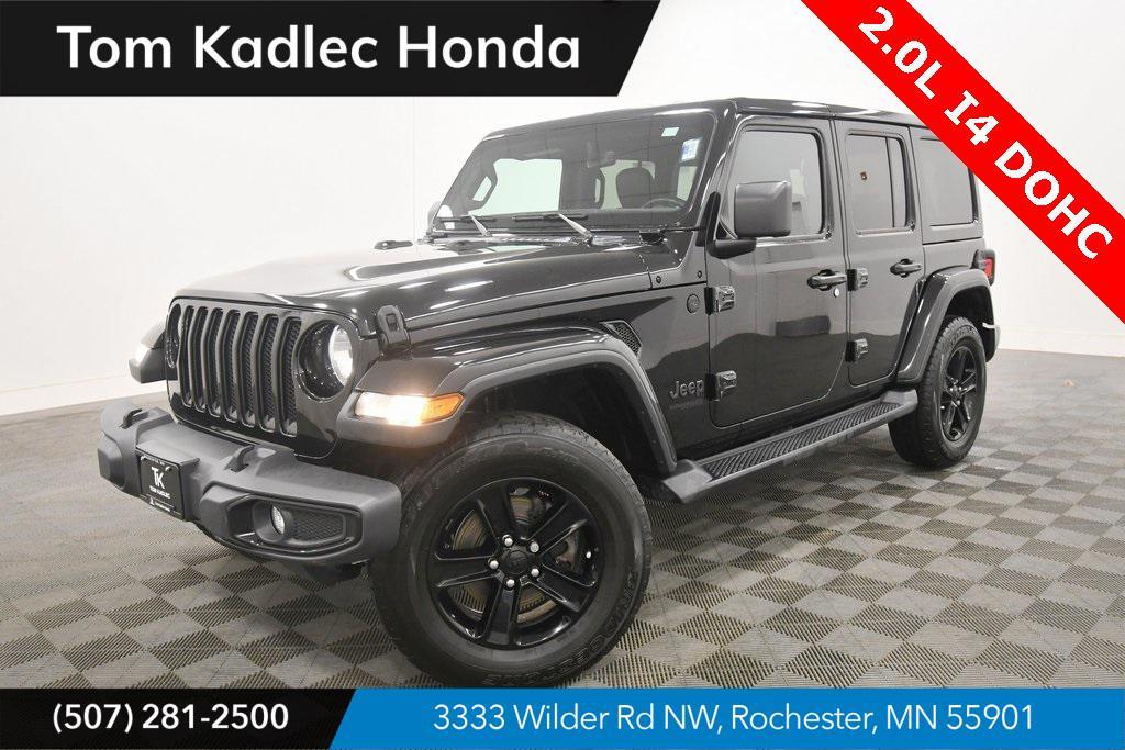 used 2020 Jeep Wrangler Unlimited car, priced at $25,999