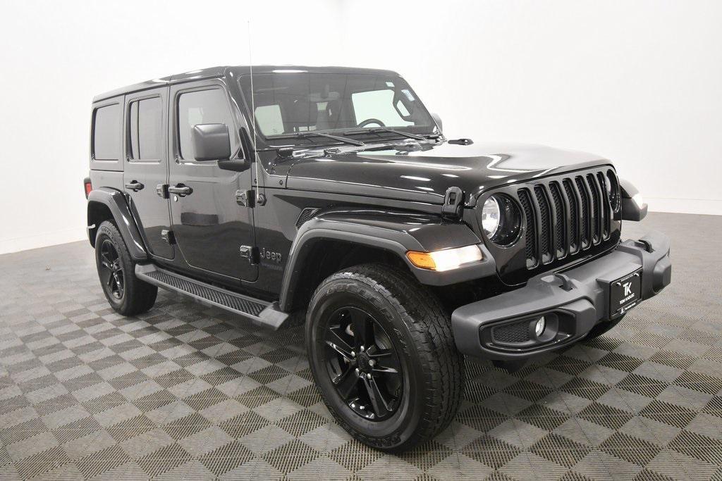 used 2020 Jeep Wrangler Unlimited car, priced at $25,499