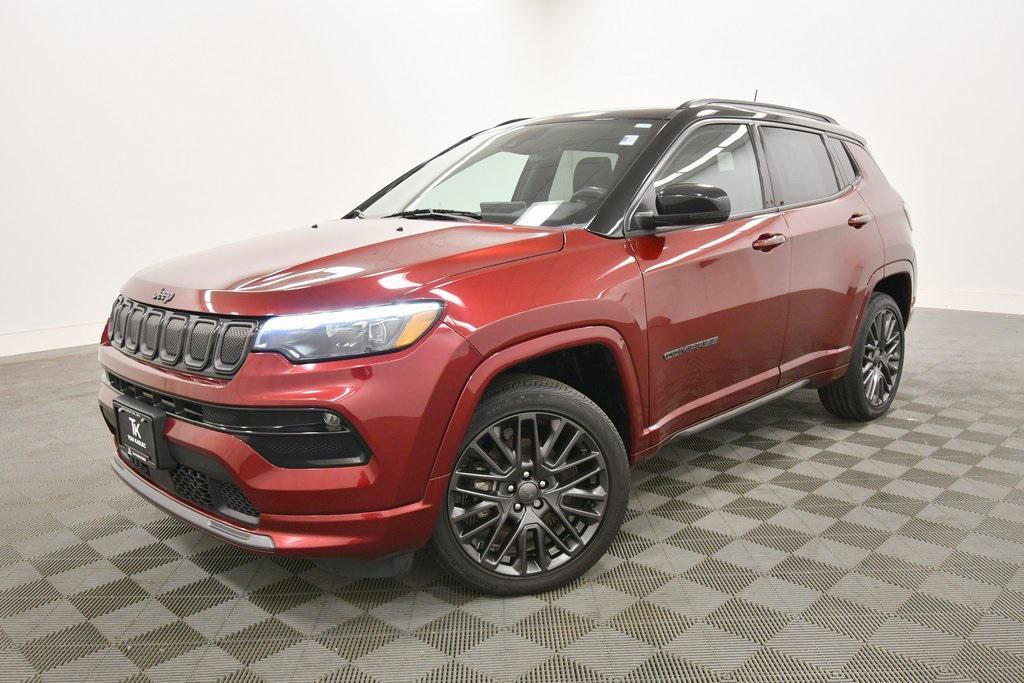 used 2022 Jeep Compass car, priced at $22,859