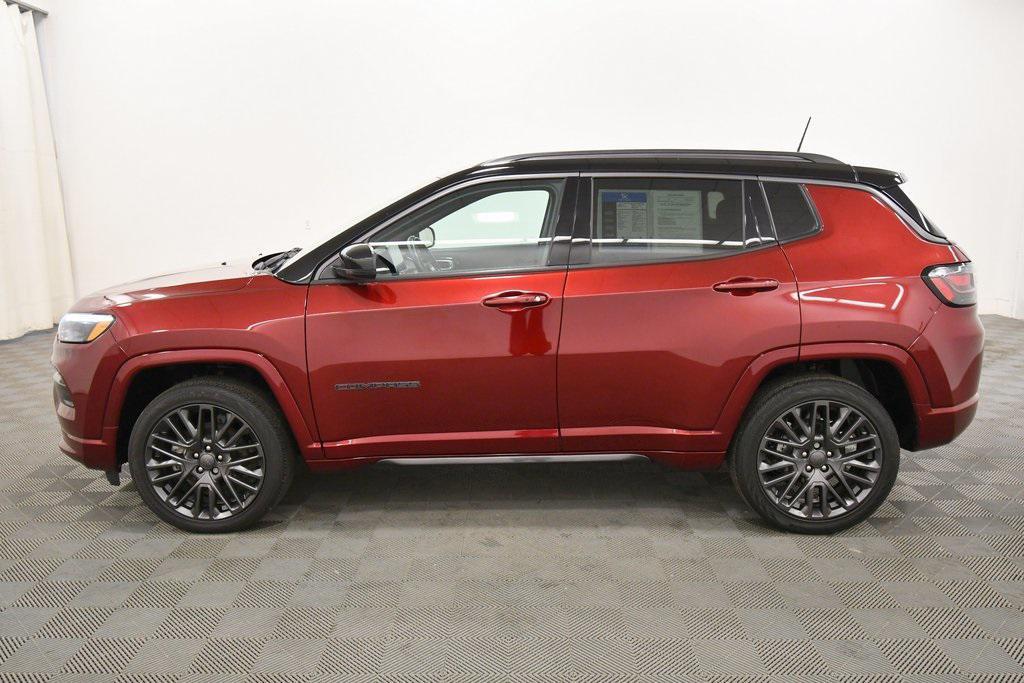 used 2022 Jeep Compass car, priced at $22,859
