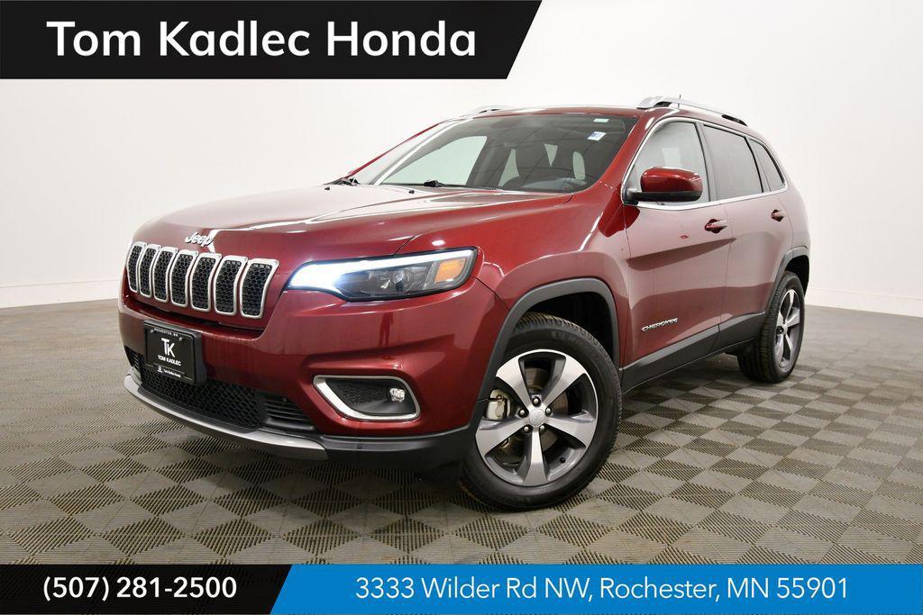 used 2019 Jeep Cherokee car, priced at $18,923