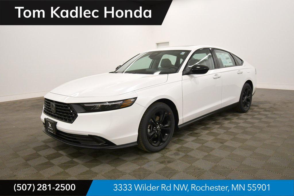 new 2025 Honda Accord car, priced at $30,751