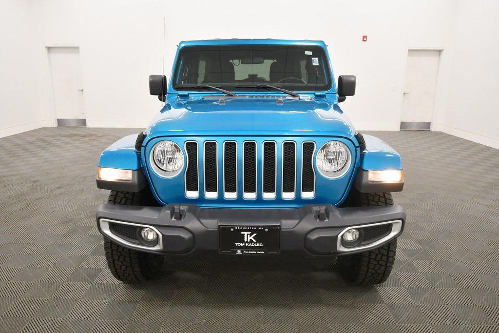 used 2020 Jeep Wrangler Unlimited car, priced at $19,499