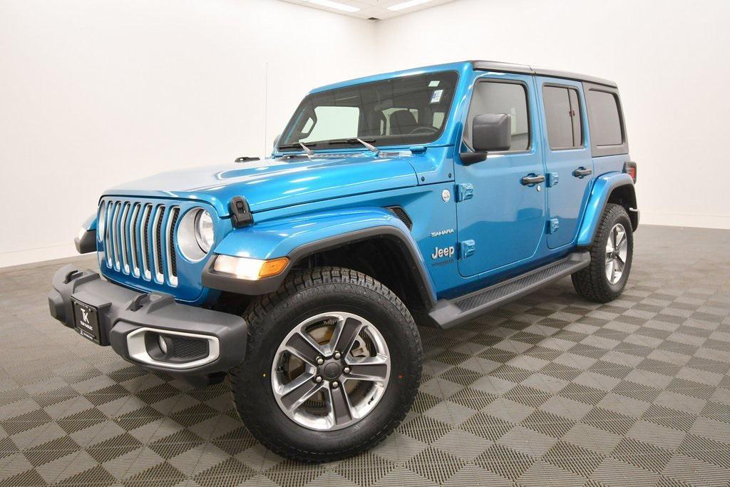 used 2020 Jeep Wrangler Unlimited car, priced at $19,499