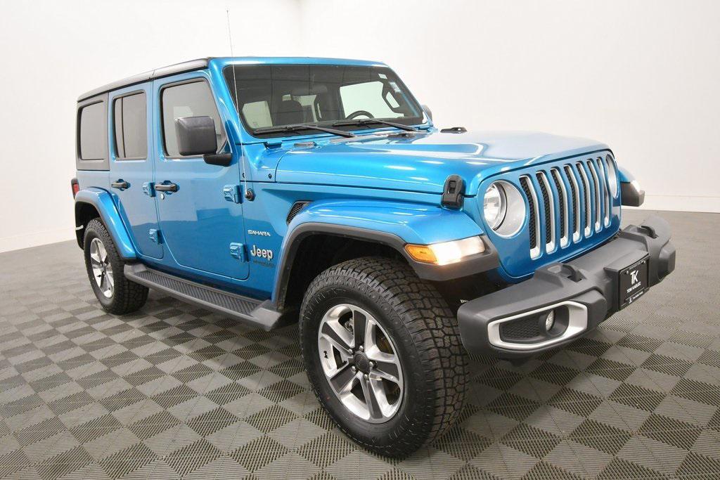 used 2020 Jeep Wrangler Unlimited car, priced at $19,499