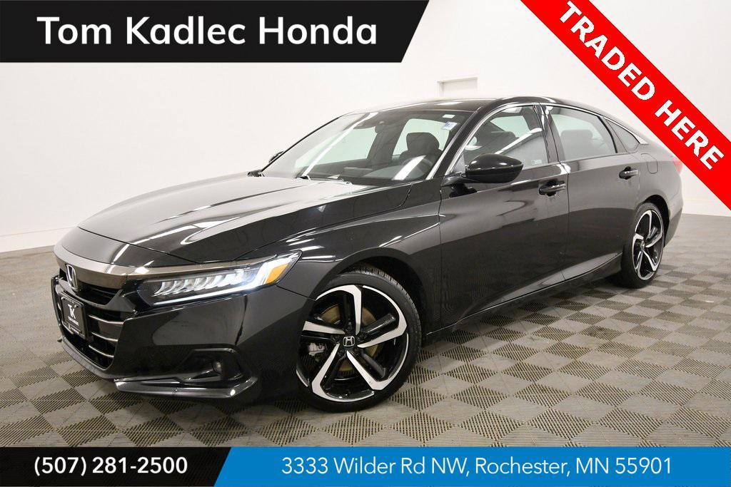 used 2022 Honda Accord car, priced at $23,999