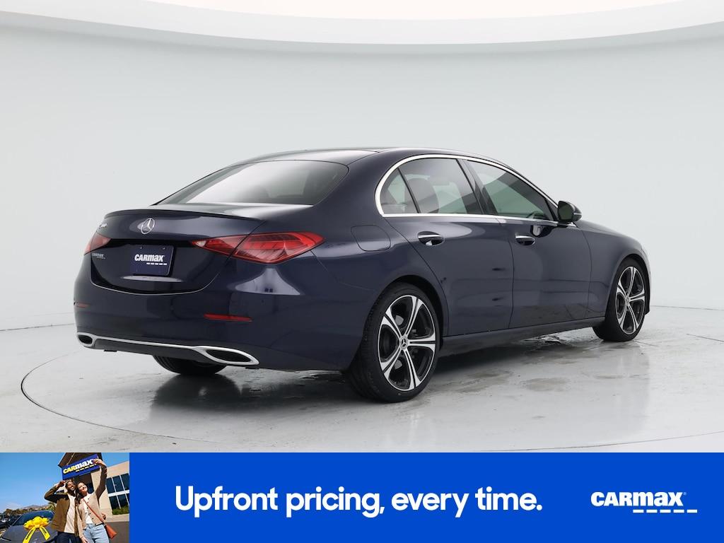 used 2023 Mercedes-Benz C-Class car, priced at $34,998