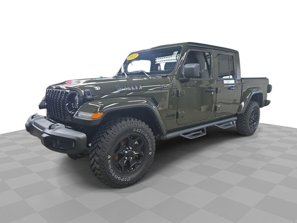 used 2021 Jeep Gladiator car, priced at $27,508