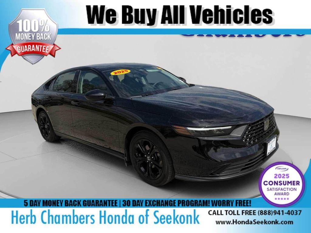 used 2025 Honda Accord car, priced at $29,467