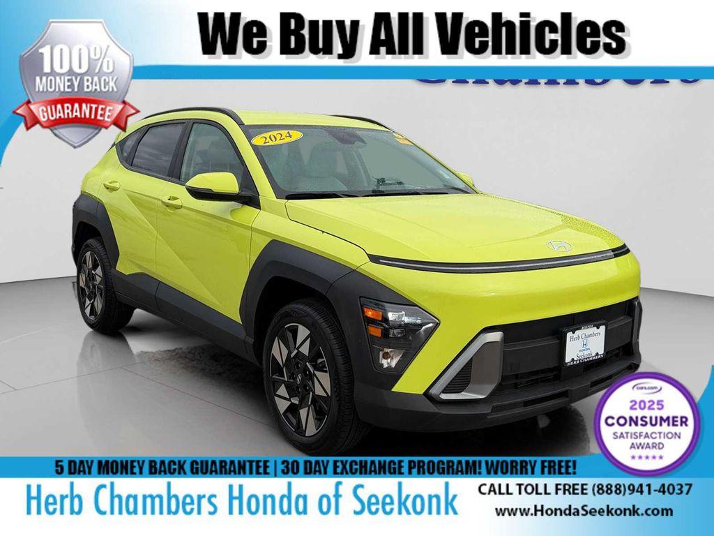used 2024 Hyundai Kona car, priced at $22,588