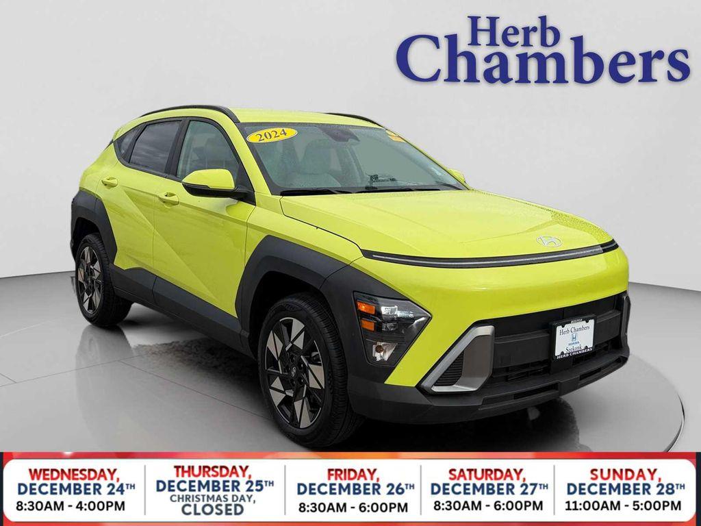 used 2024 Hyundai Kona car, priced at $22,588