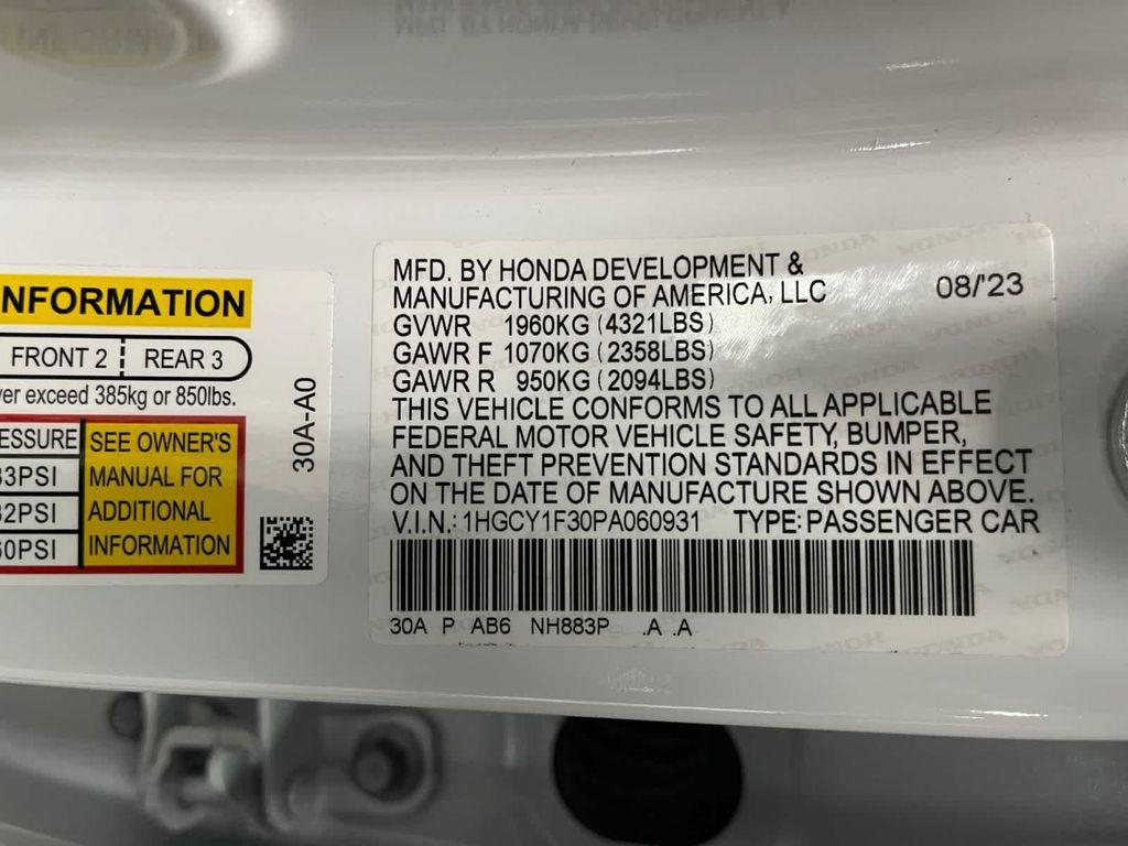 used 2023 Honda Accord car, priced at $25,288