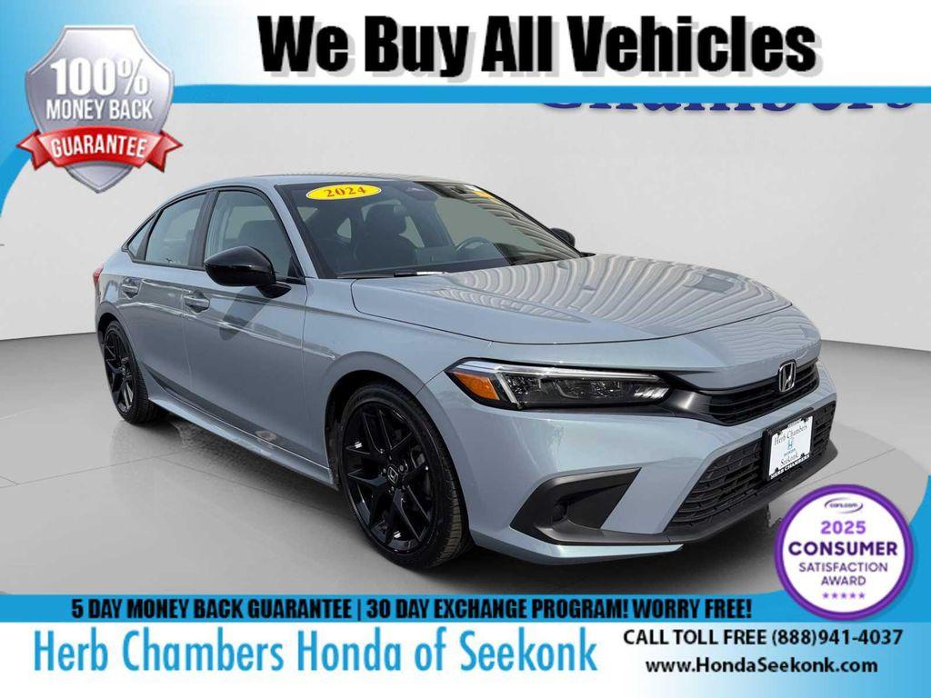 used 2024 Honda Civic car, priced at $26,467