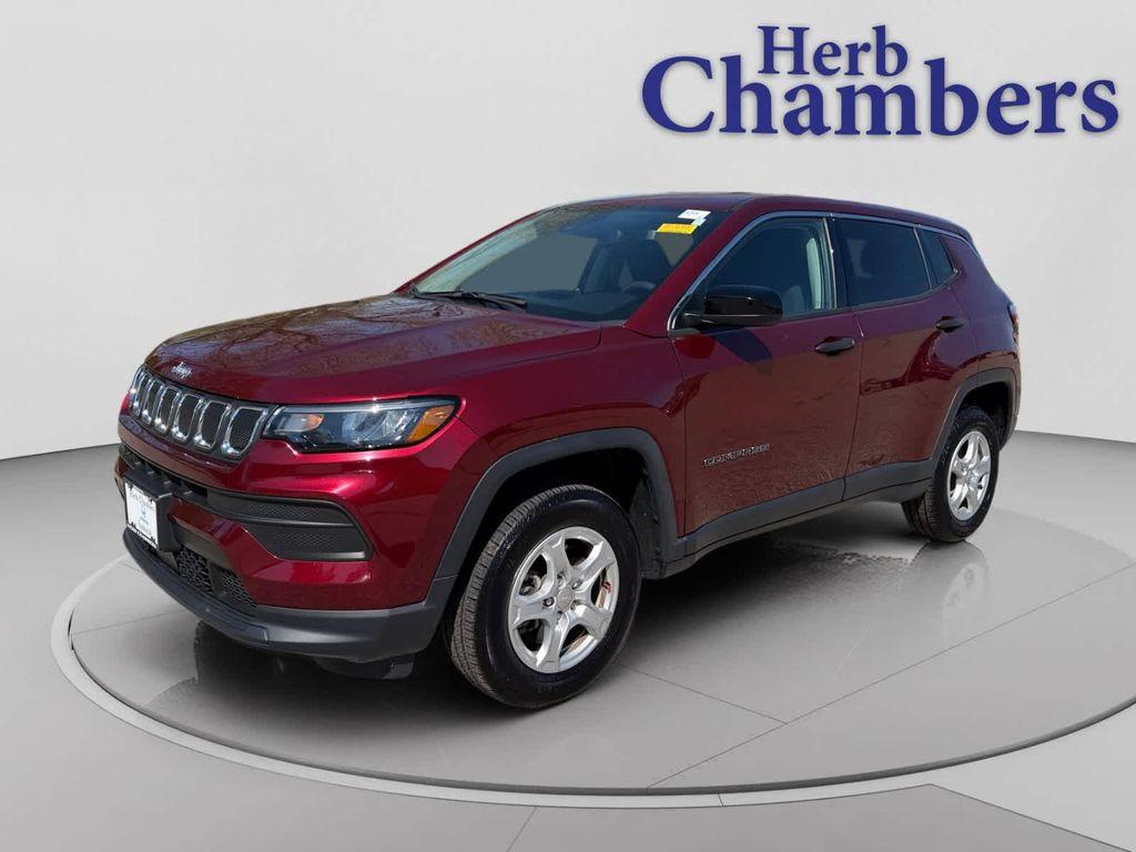 used 2022 Jeep Compass car, priced at $21,467