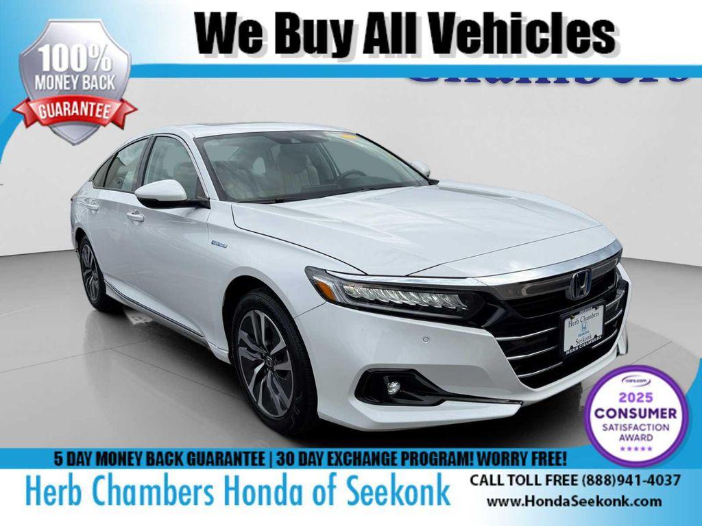 used 2021 Honda Accord Hybrid car, priced at $24,968