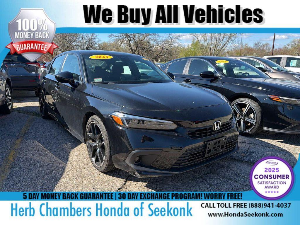 used 2023 Honda Civic car, priced at $25,467