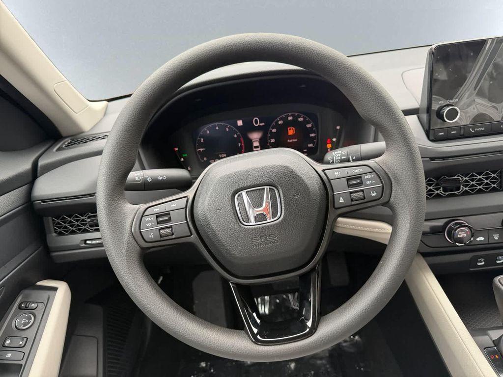 new 2025 Honda Accord car, priced at $29,945