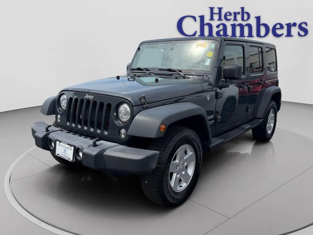 used 2017 Jeep Wrangler Unlimited car, priced at $12,847