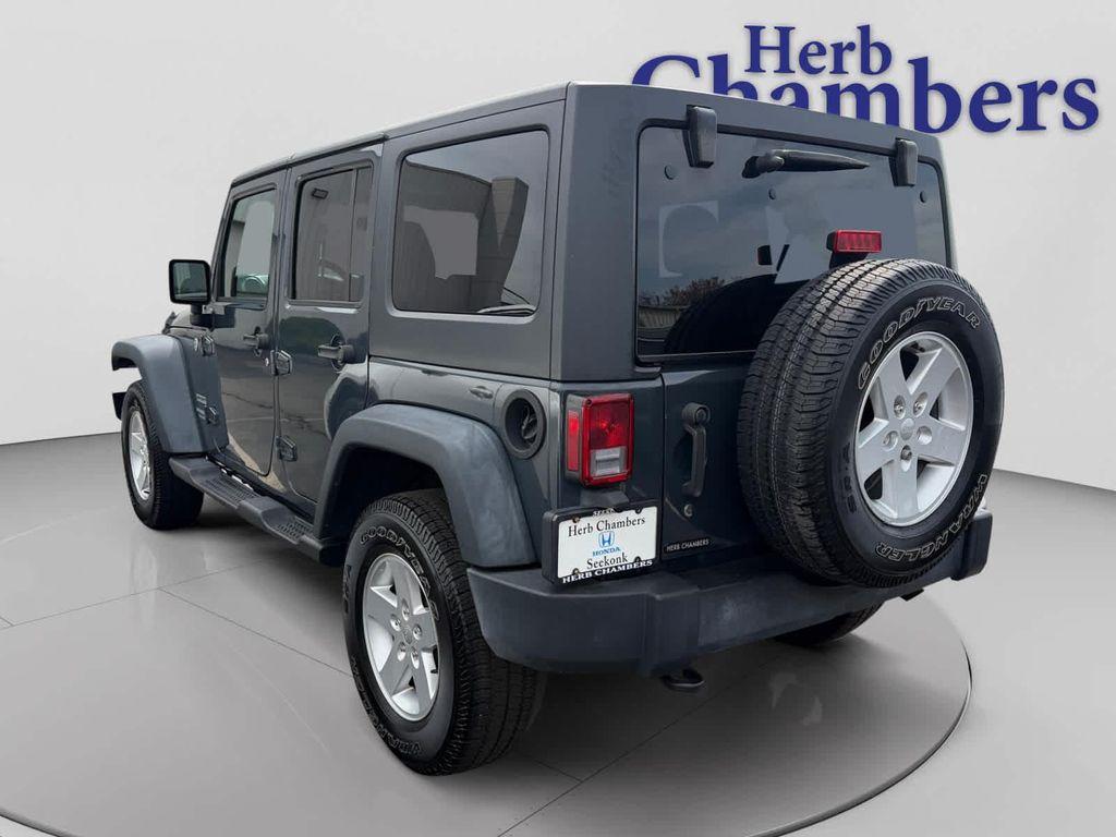used 2017 Jeep Wrangler Unlimited car, priced at $10,497