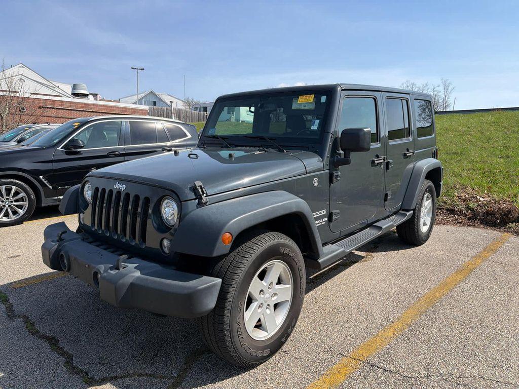 used 2017 Jeep Wrangler Unlimited car, priced at $14,968